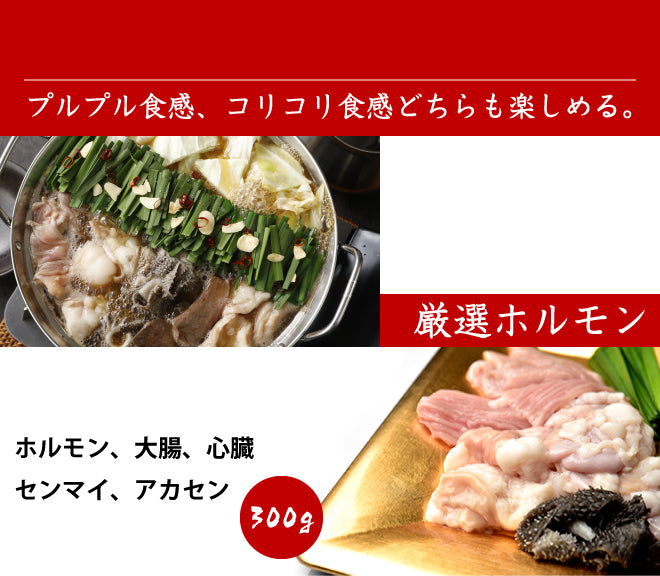 国産牛もつ鍋セット ホルモン 大腸 センマイ 心臓 アカセン