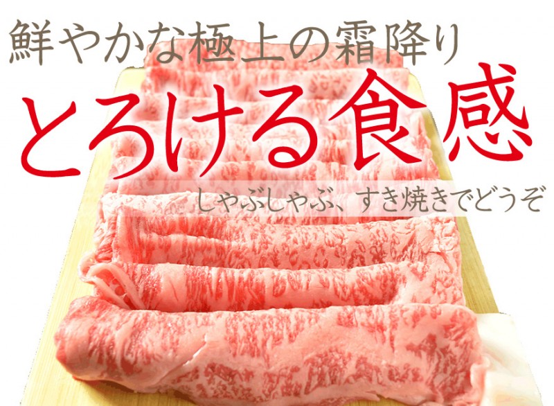 国産黒毛和牛 特選 ロース 600g