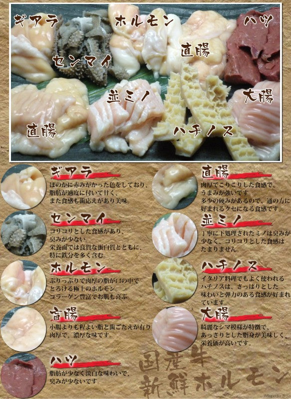 国産牛ミックスホルモン300g【焼肉 バーベキュー ホルモンうどん もつ鍋】
