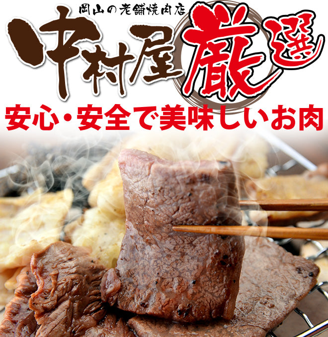国産牛 バーベキューセット2 カルビ300g ハラミ300g ホルモン100g センマイ100g 大
