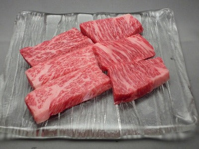 国産牛上カルビ100g(焼肉、バーベキュー用)