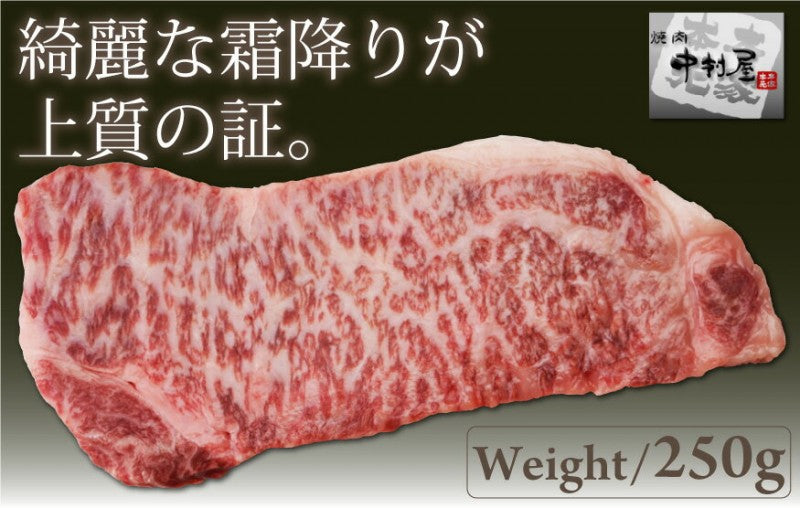 国産黒毛和牛サーロインステーキ250g(焼肉 バーベキュー BBQ)