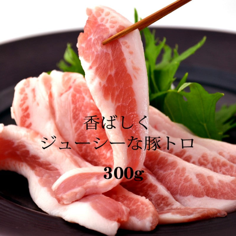 国産豚 トントロ 300g