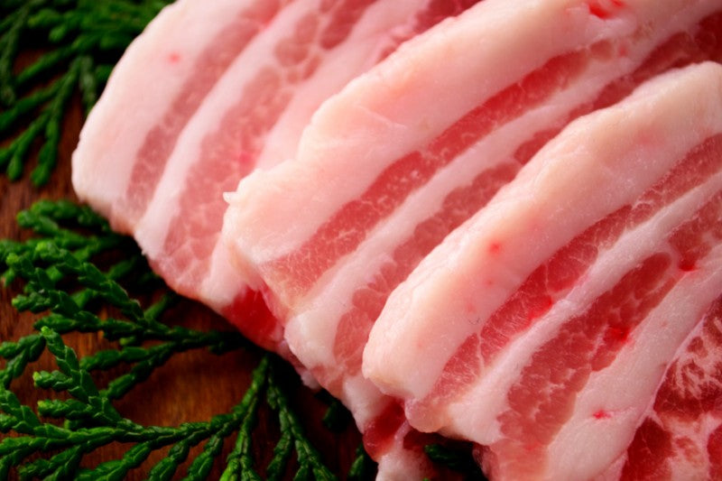 国産豚 バラ 100g