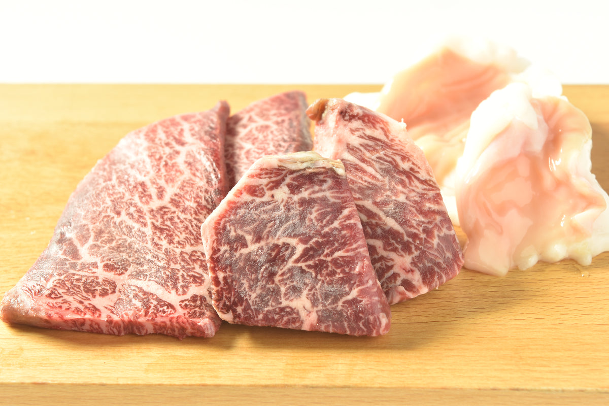 熟成肉 国産牛ハラミ 100g 熟成肉 信州プレミアムビーフ クリミ 100g 国産牛 ホルモン 100g